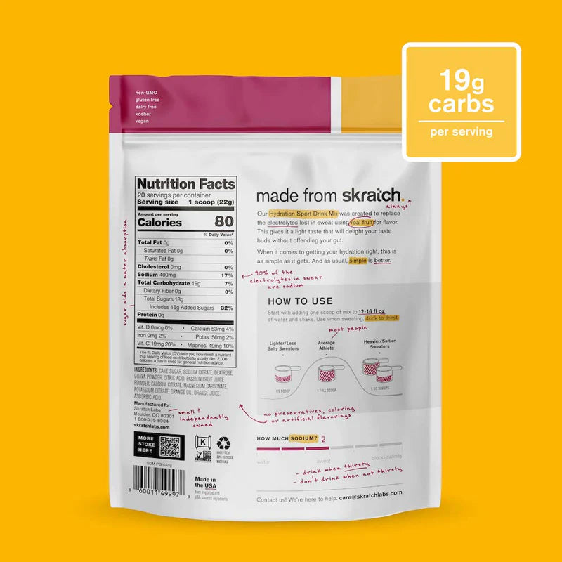 Skratch Hydration Sport Drink Mix
