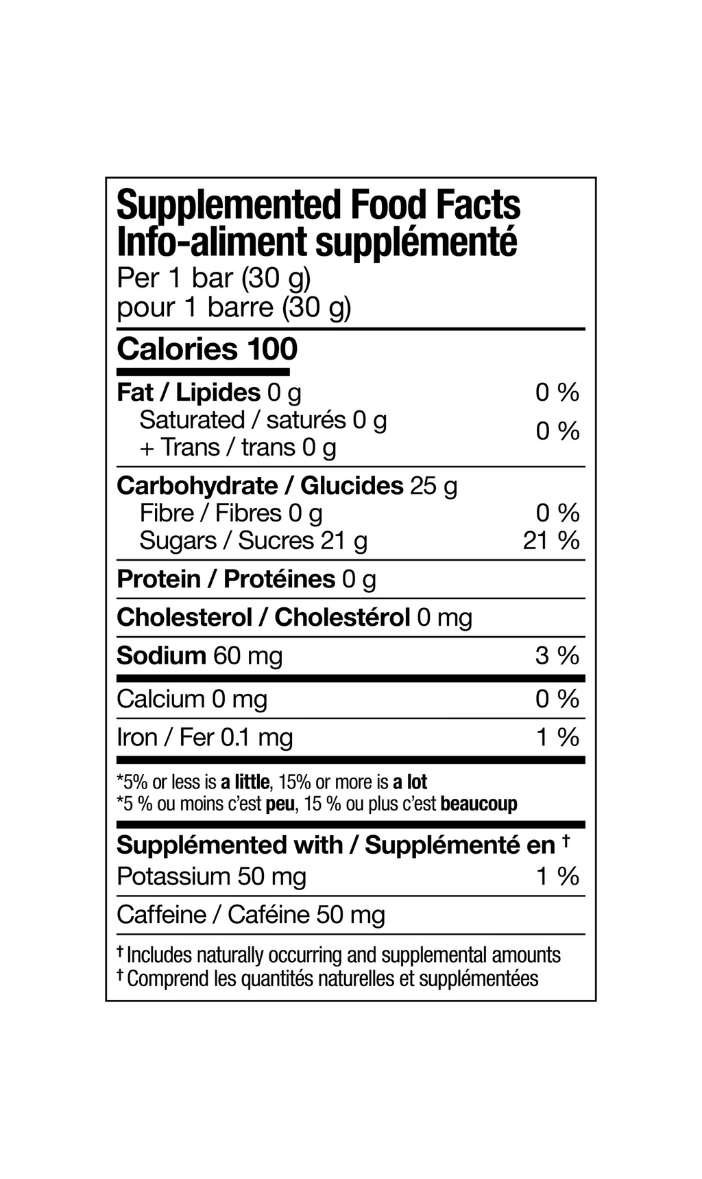 XACT Energy Performance Bars (Caffeinated)