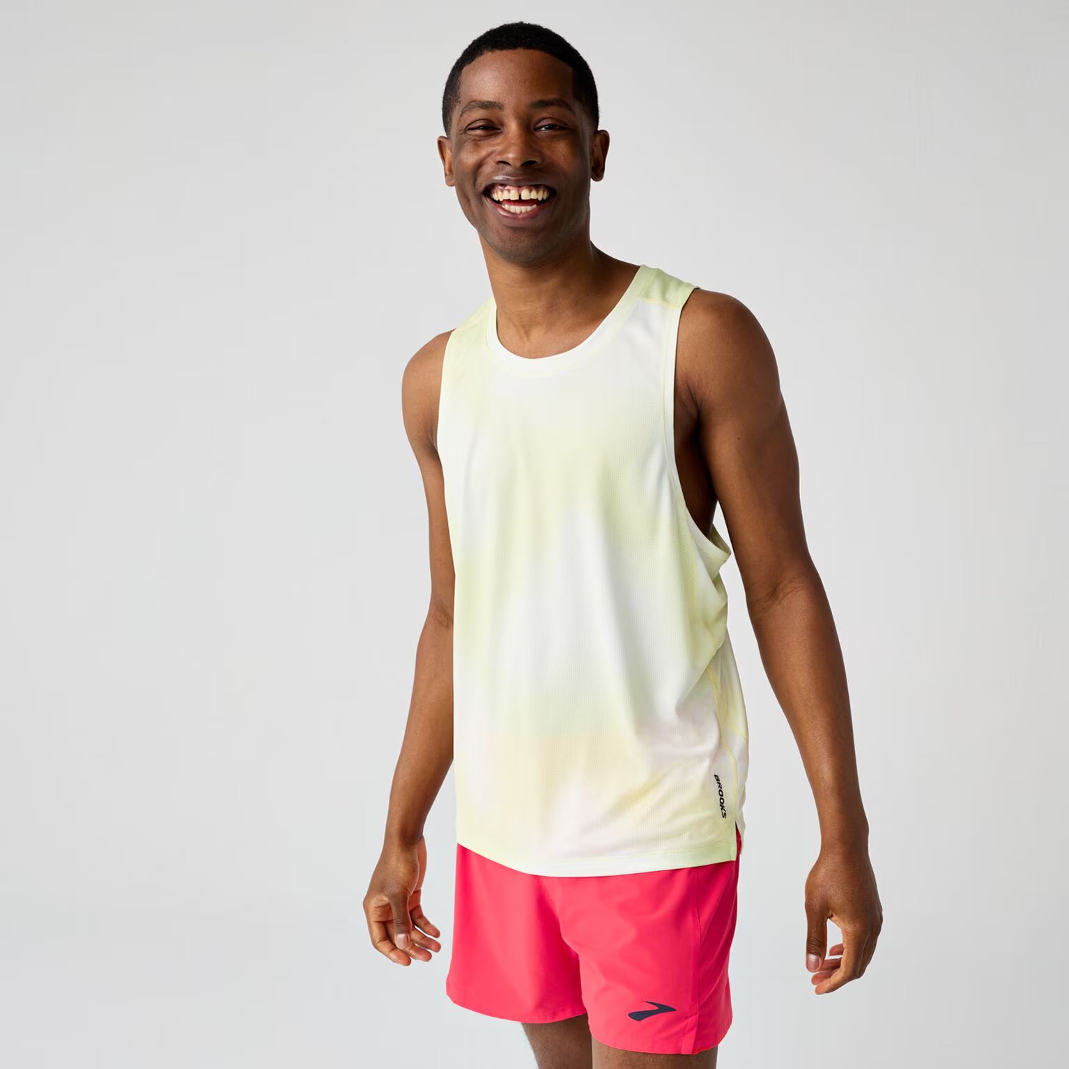 Brooks Dash Singlet Printed Men's