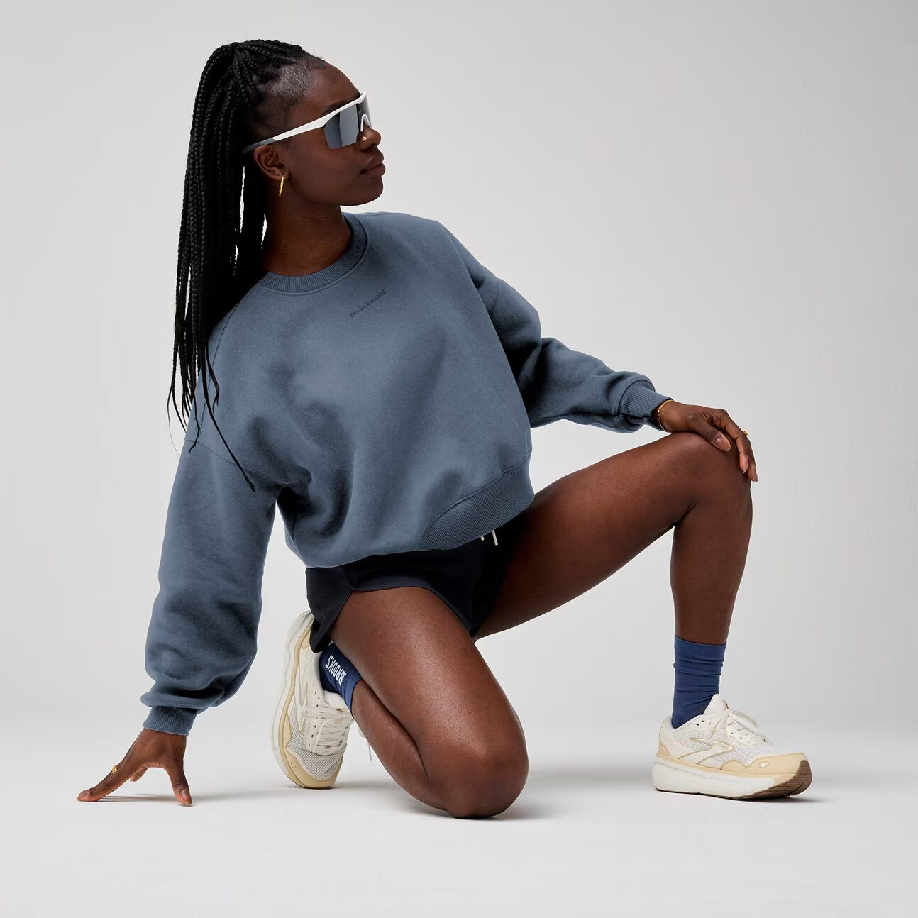 Brooks Movement Cropped Sweatshirt Women's