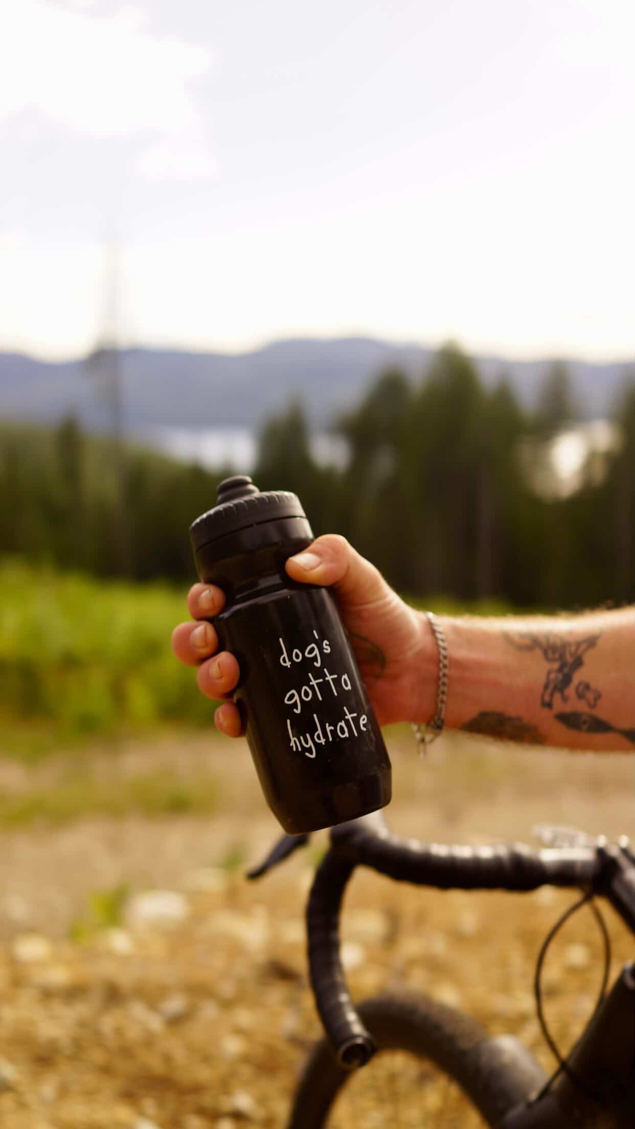 Sunny "Biking" Co. Water Bottle