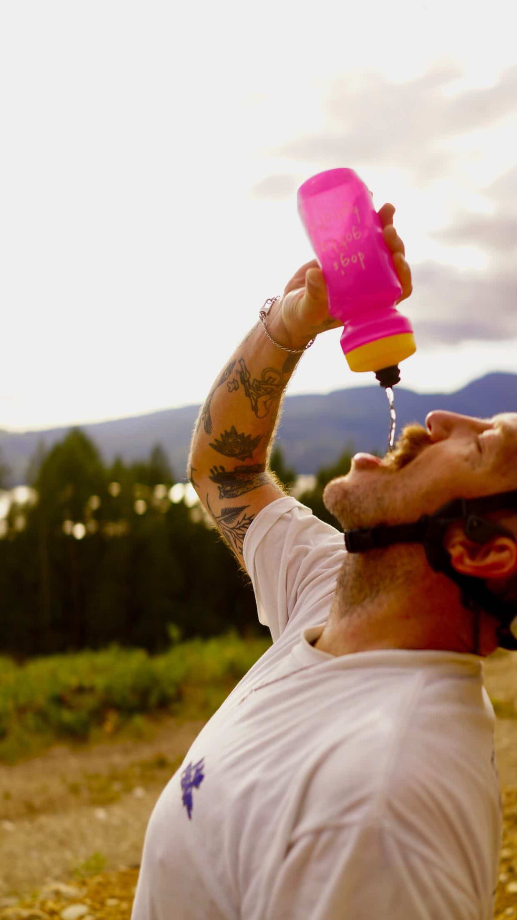 Sunny "Biking" Co. Water Bottle
