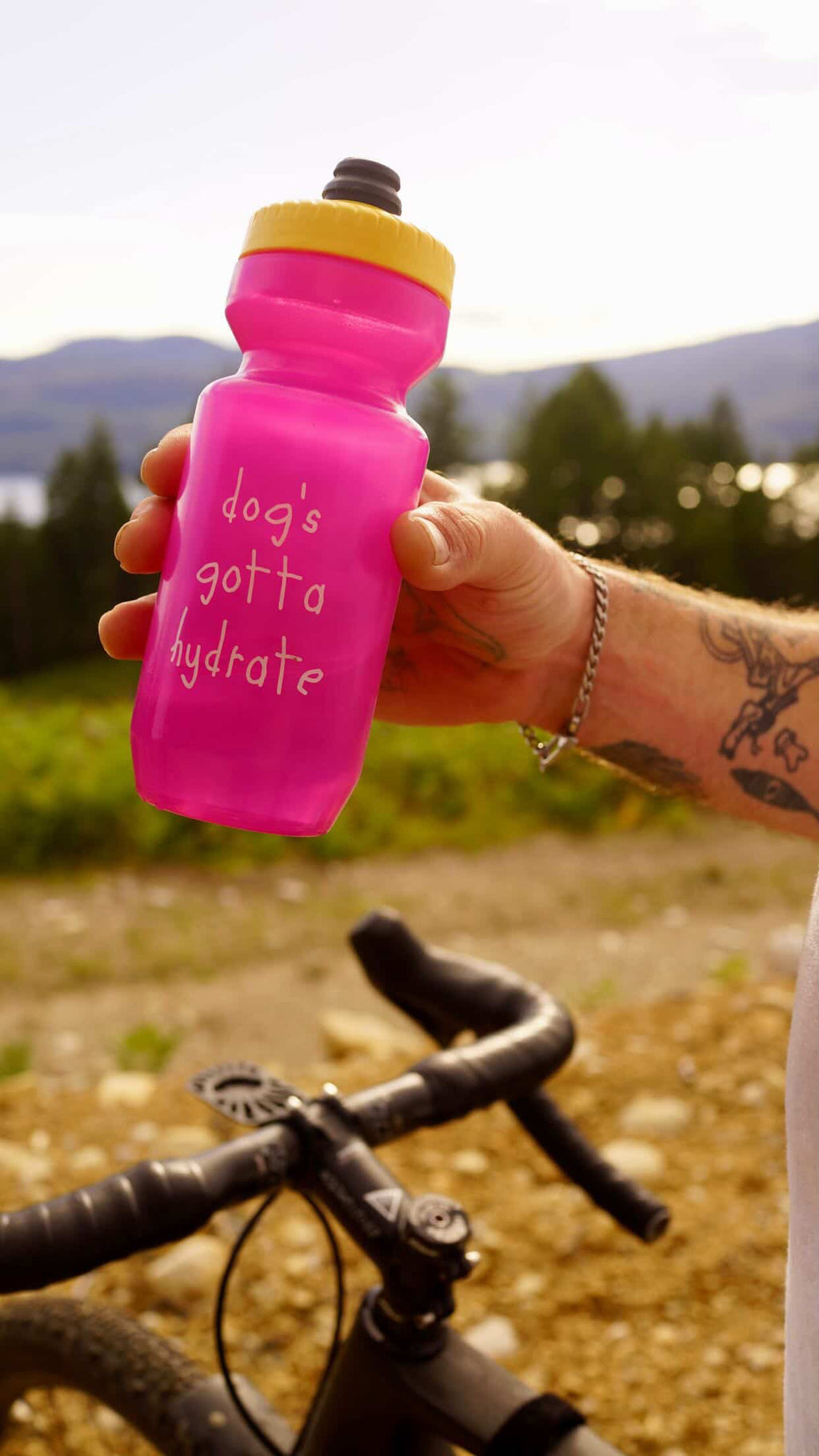 Sunny "Biking" Co. Water Bottle
