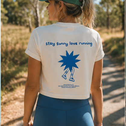 Sunny Running Women’s Cut Tee