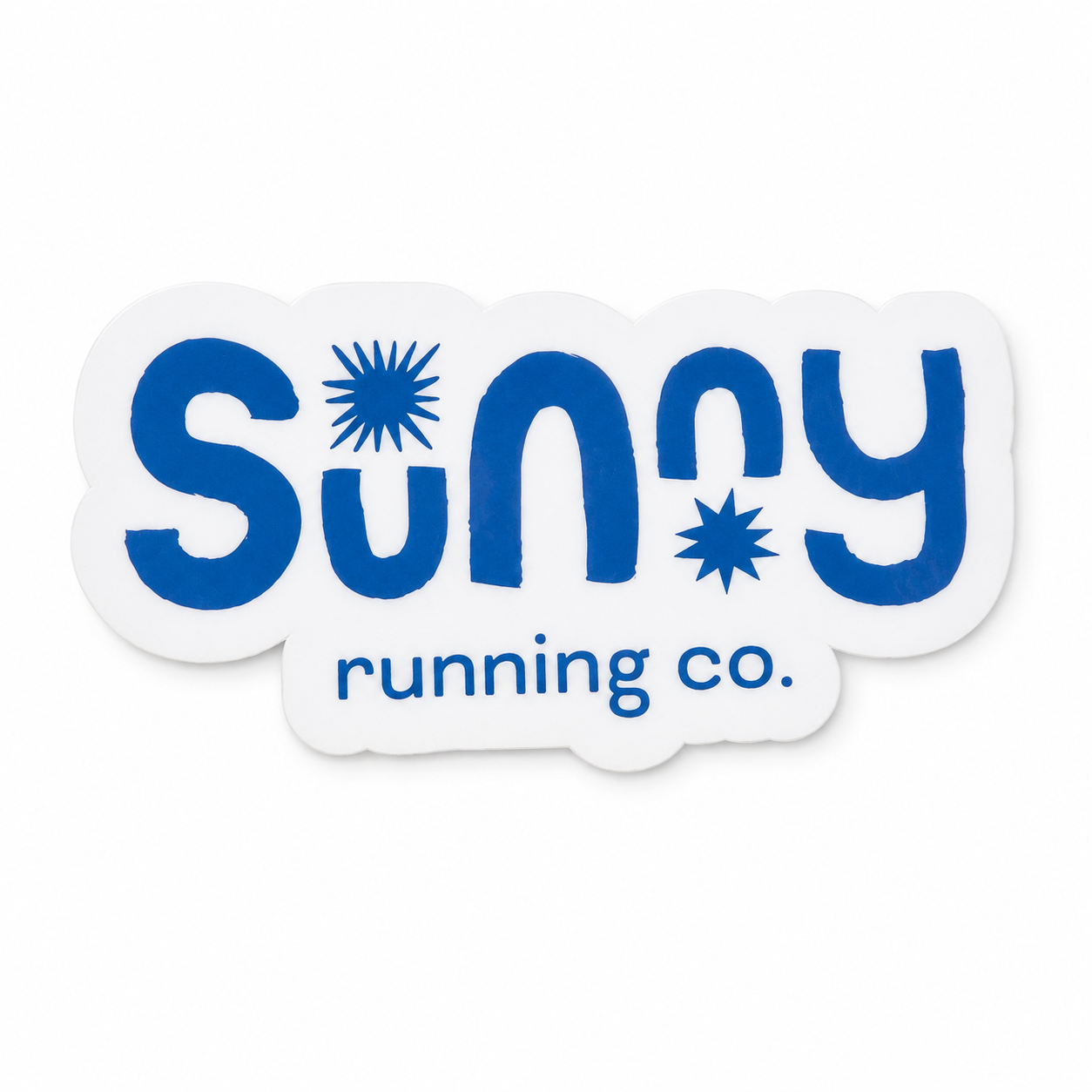 Sunny Running Stickers