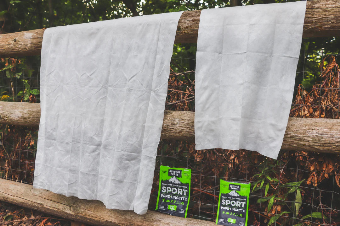 Outdoor Wipes, Eucalyptus XXL