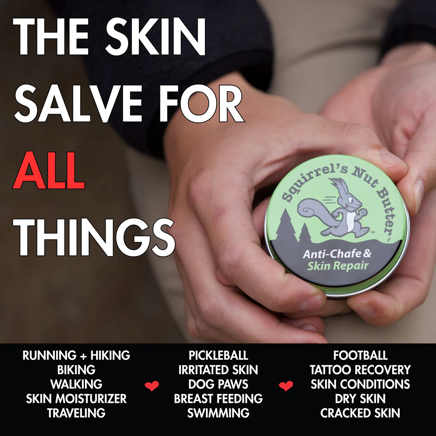 Squirrel's Nut Butter Tins