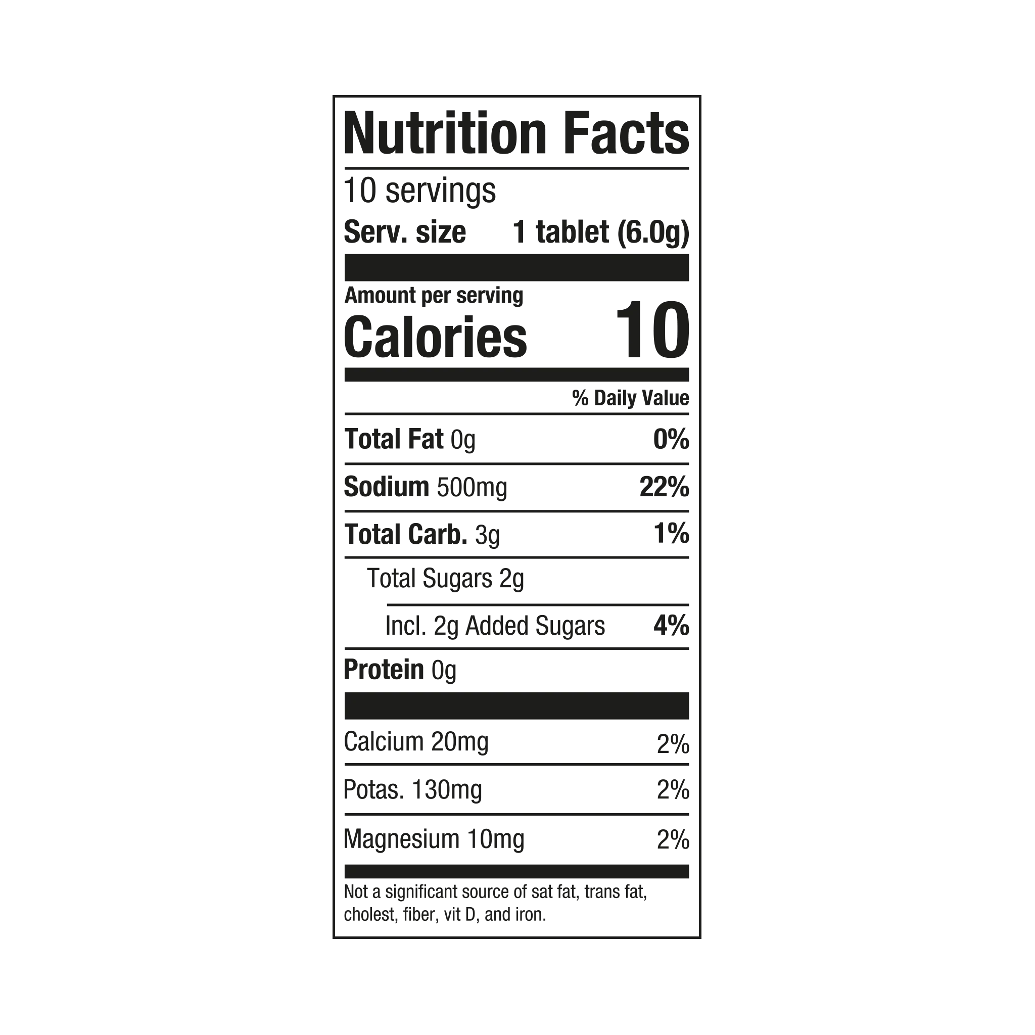 PH Hydration Tablets