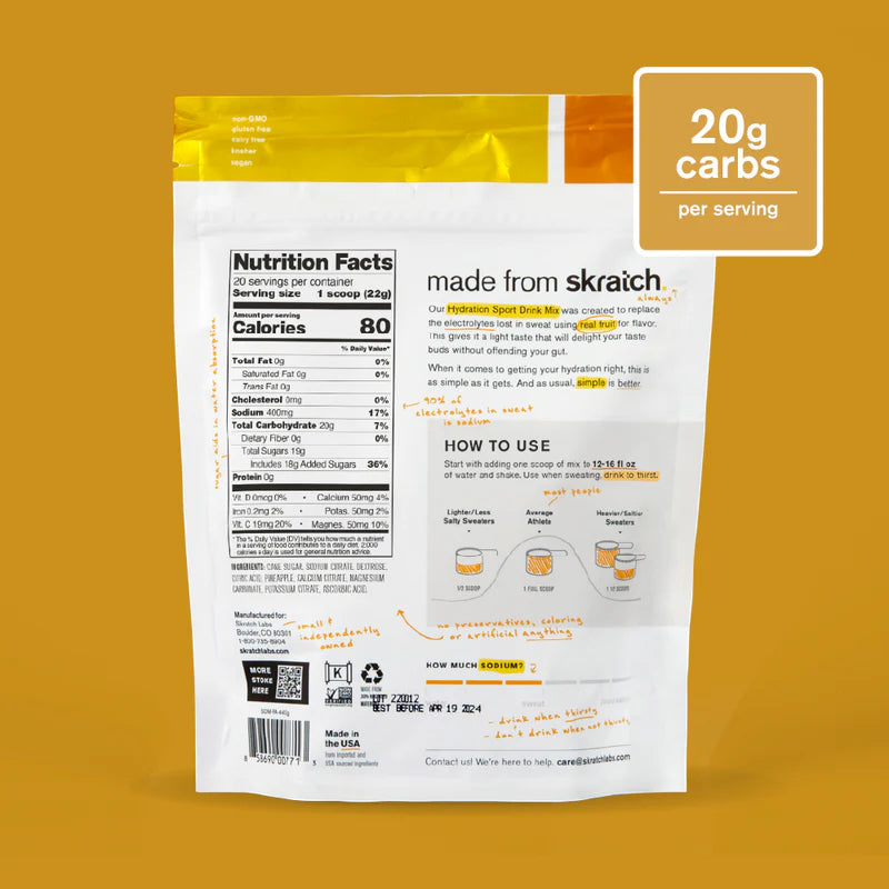 Skratch Hydration Sport Drink Mix