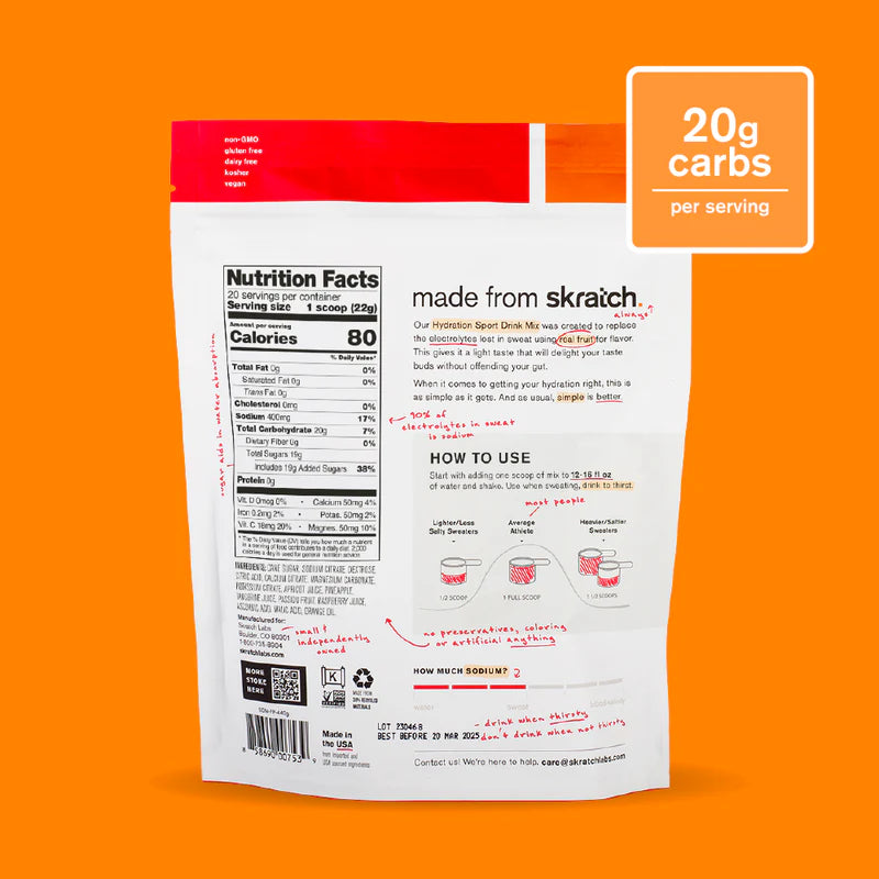 Skratch Hydration Sport Drink Mix