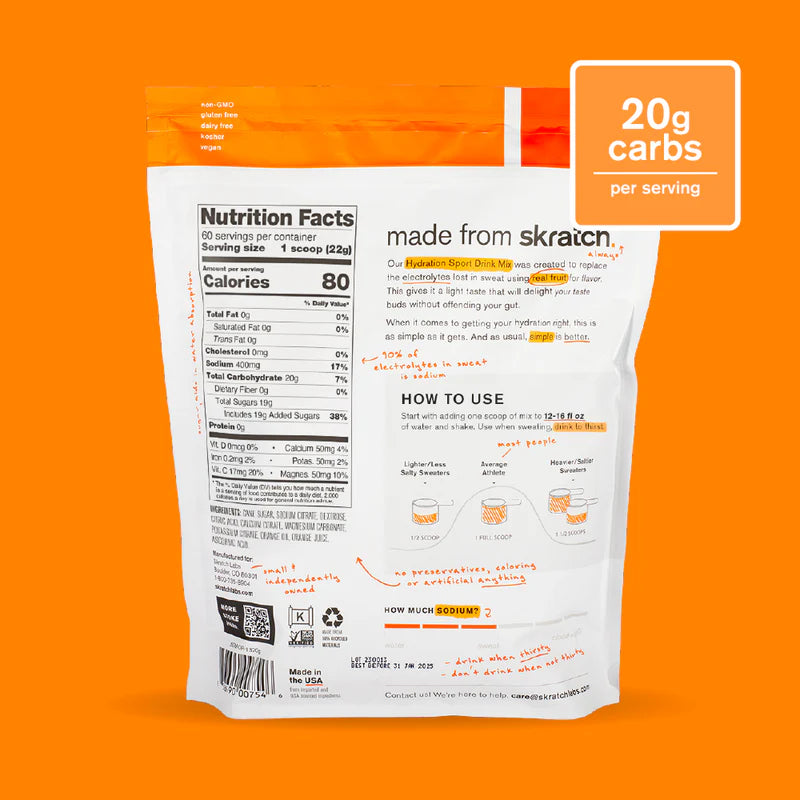 Skratch Hydration Sport Drink Mix