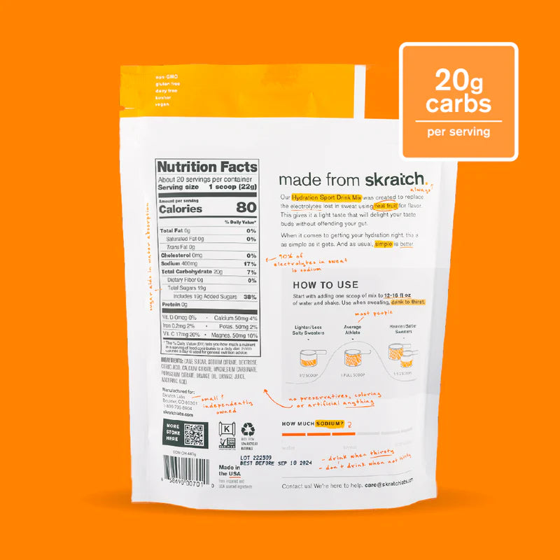 Skratch Hydration Sport Drink Mix